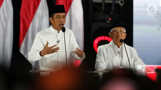 Gaya Pasangan Capres-Cawapres Saat Adu Gagasan di Debat Pilpres