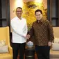 Menteri BUMN Erick Thohir menerima kunjungan Pj Gubernur DKI Jakarta Heru Budi Hartono di kantor Kementerian BUMN, Jakarta, Rabu (19/10/2022). (Foto: istimewa)