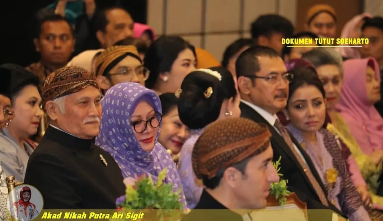 Haryo Putra Wibowo Nikah -Putra Ari Sigit (Foto: Instagram/tututsoeharto)