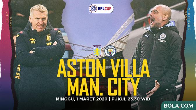 Prediksi Aston Villa Vs Manchester City Memburu Hattrick Piala Liga Inggris Bola Liputan6 Com