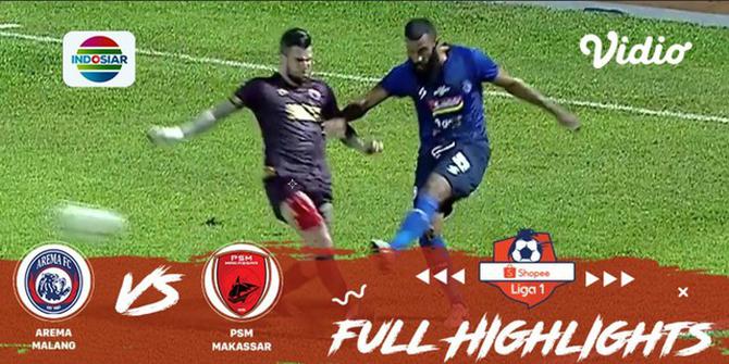 VIDEO: Highlights Liga 1 2019, Arema FC Vs PSM 2-0