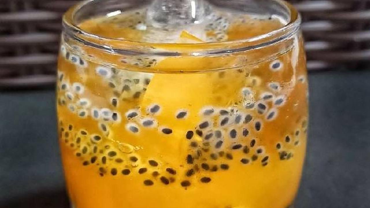 Resep Es Jeruk Selasih Nutrijel