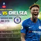 Arsenal vs Chelsea. (Liputan6.com/Trie Yasni)