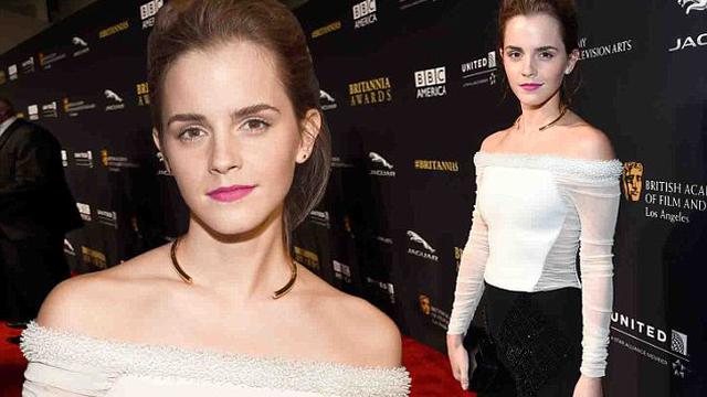 Raih Britannia Award Emma Watson Teringat Kematian Sang