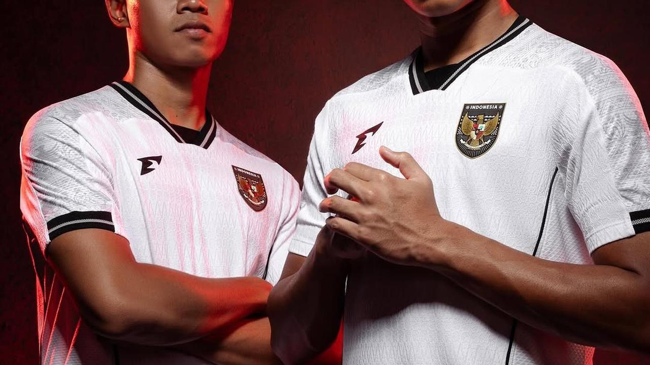 Jersey tandang Timnas Indonesia