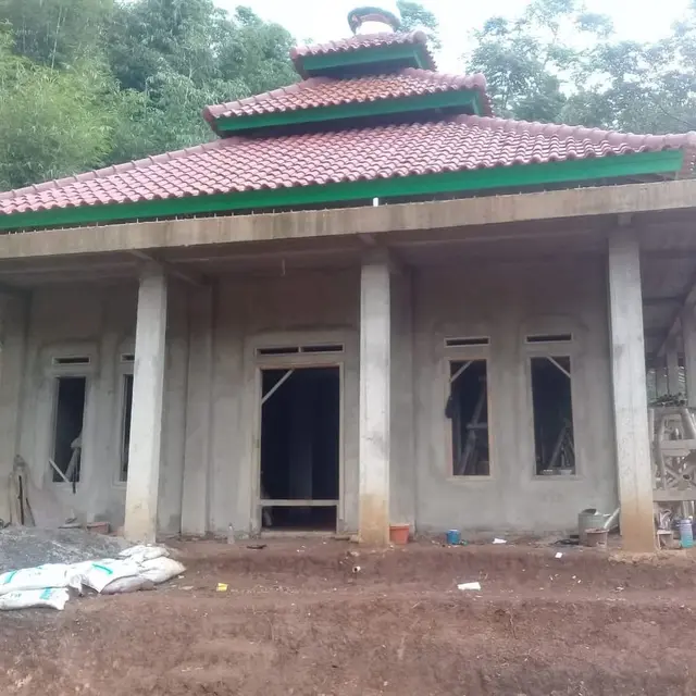 6 Potret Masjid Dibangun Atta Halilintar, Kini Proses Pembangunan yang Keempat