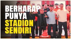 Berita video ditemui saat perayaan ulang tahun Persija Jakarta, sang kapten Rizky Ridho berharap tim berjuluk Macan Kemayoran bisa punya stadion sendiri.