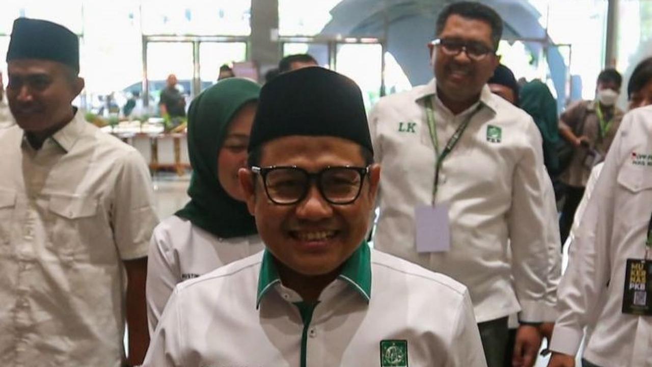 Cak Imin tiba di JCC, Senayan sekitar pukul 13.38 WIB. Foto: Liputan6.com / Angga Yuniar<br>