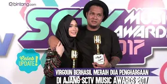 Virgoun berhasil meraih dua penghargaan di ajang SCTV Music Awards 2017.