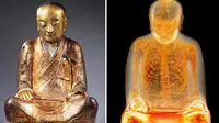 Terkuak, Patung Buddha Berisi Mumi Biksu dan Naskah Kuno