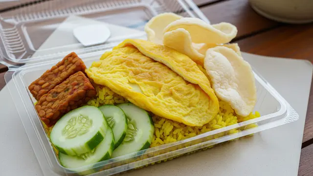 Menu Takjil Nasi Budget Rp10 Ribuan Per Porsi Nasi Kuning Ekonomis