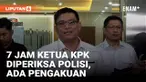 Ketua Komisi Pemberantasan Korupsi atau KPK diperiksa penyidik gabungan Polda Metro Jaya dan Bareskrim Polri hingga Selasa (24/10) malam. Pemeriksaan berlangsung sekitar 7 jam, apa hasilnya?