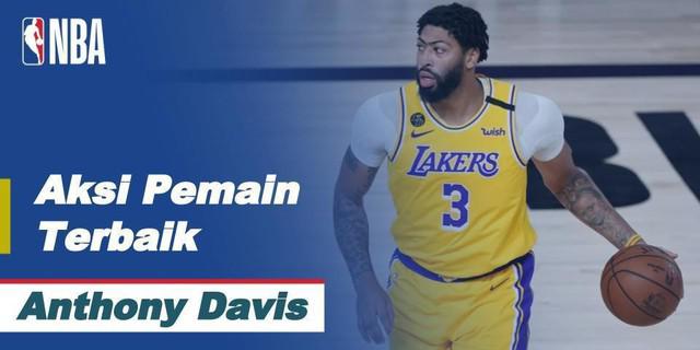 VIDEO: Aksi-Aksi Gemilang Bintang LA Lakers, Anthony Davis di NBA Hari Ini