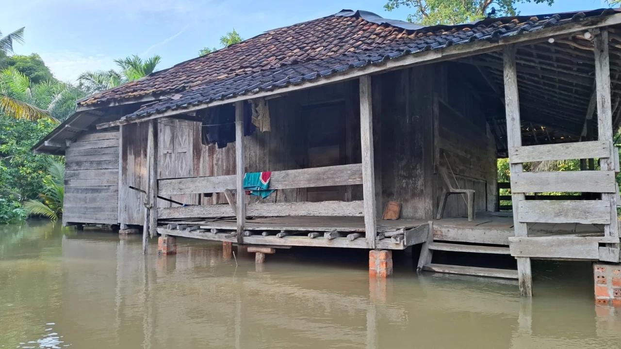 Diguyur Hujan, Sejumlah Kabupaten di Sumsel Tergenang Banjir