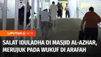 Tidak hanya jemaah tarekat Naqsyabandiyah, sejumlah kalangan juga menggelar salat Iduladha terlebih dahulu dari keputusan Pemerintah, satu di antaranya adalah Masjid Agung Al-Azhar, Jakarta Selatan yang menggelar salat Iduladha pagi ini.