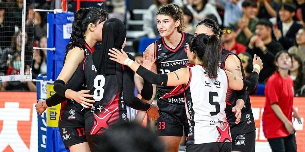 Hasil Korean V League 2024/25: Megawati - Bukilic On Fire, Red Sparks Beri Pink Spiders Kekalahan Perdana