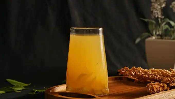 resep es jeruk kelapa muda