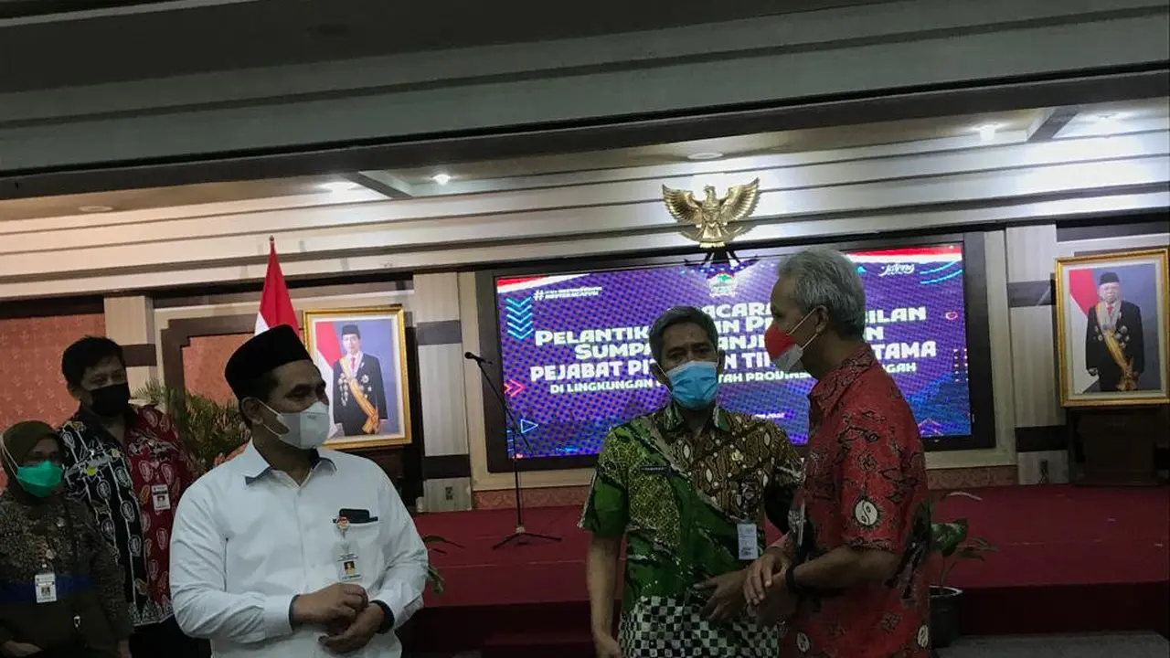 Gubernur Jawa Tengah Ganjar Pranowo