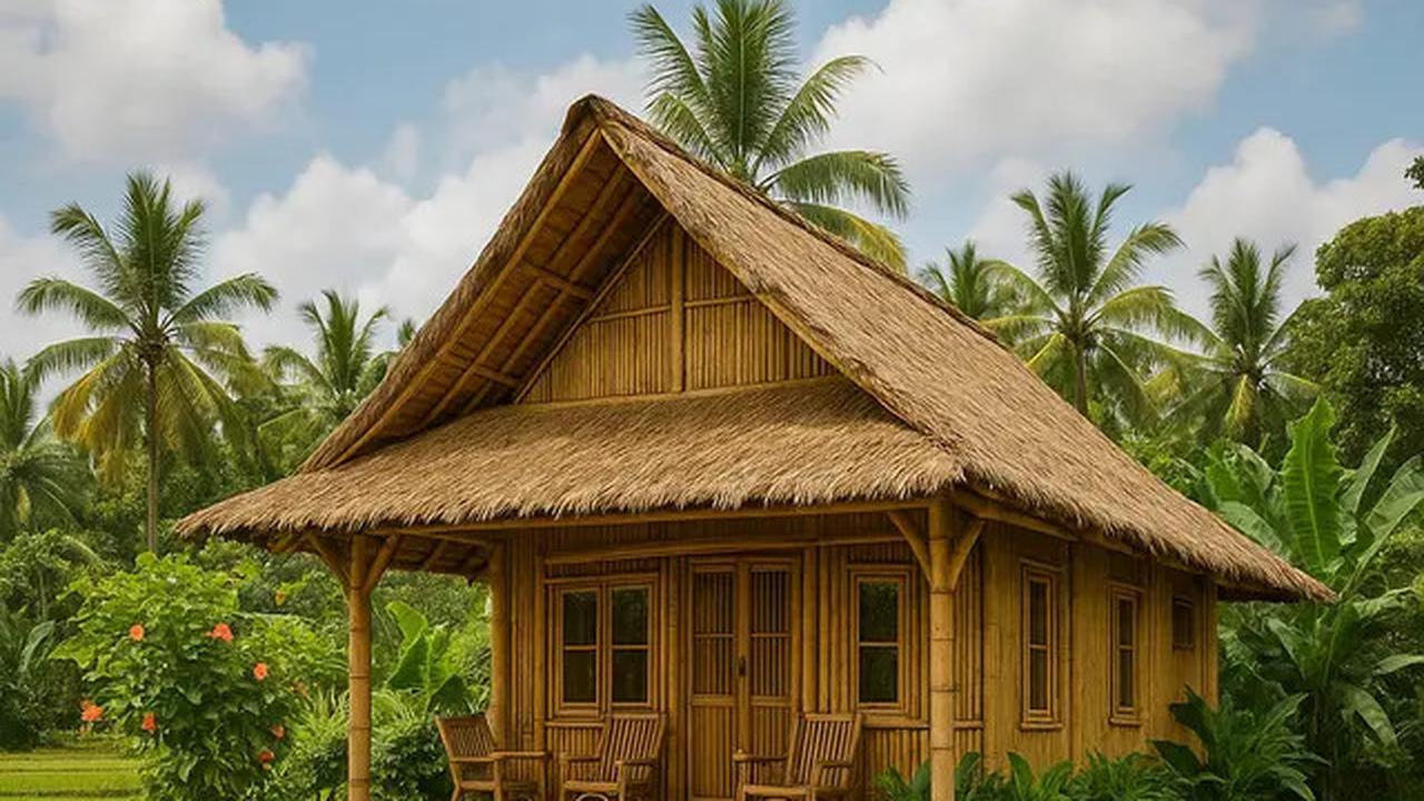 10 Gambar Rumah Tepi Sawah yang Simpel dan Menawan, Cocok Jadi Ide Hunian 2025