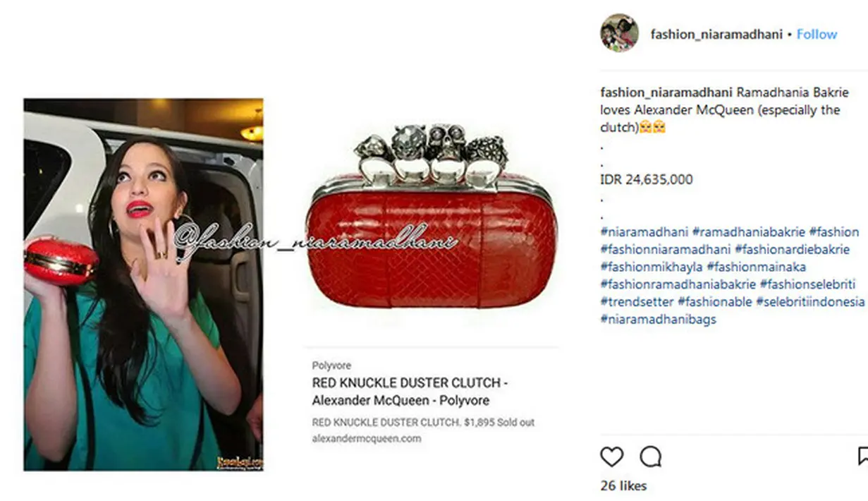 (Instagram/fashion_niaramadhani)