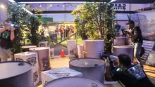Model pertempuran PUBG di Dubai.  (Bola.com / Nurfahmi Budiarto)