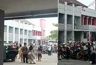 Seorang bocah perempuan berusia 5 tahun berinisial RMH meninggal dunia setelah terlindas minibus di area parkir depan Instalasi Gawat Darurat (IGD) Rumah Sakit Umum Daerah (RSUD) Dr. H. Abdul Moeloek, Bandar Lampung. (Foto: Istimewa)