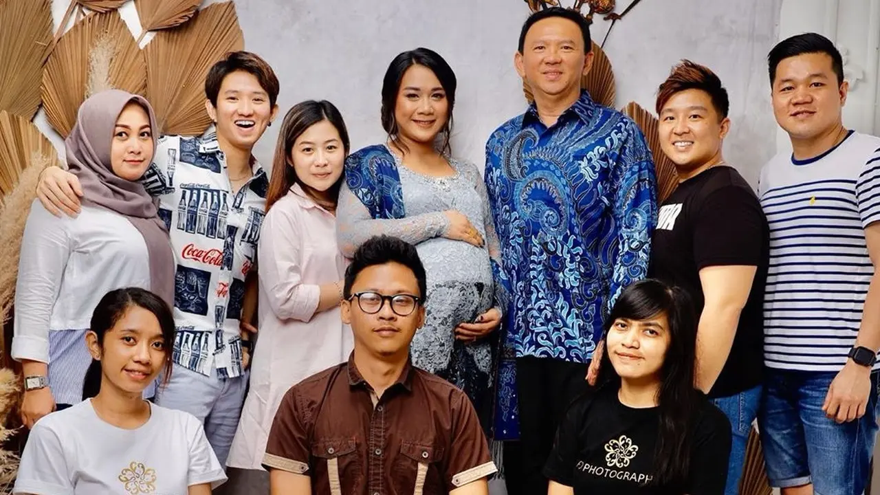 Momen Ahok dan Puput Nastiti Saat Pemotretan Jelang Melahirkan