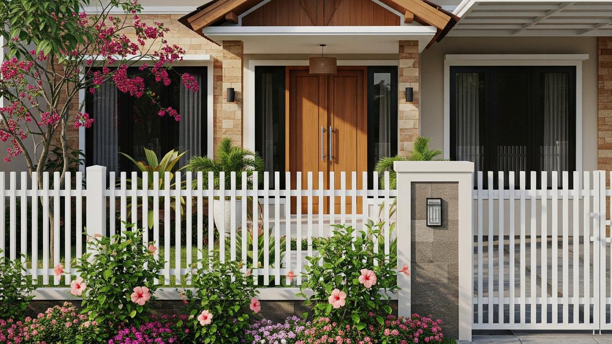6 Tips Memilih Bahan Pagar Rumah yang Tahan Lama di Iklim Indonesia, Tetap Estetik