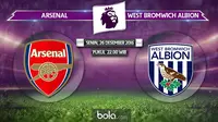 Premier League_Arsenal vs West Bromwich Albion (Bola.com/Adreanus Titus)