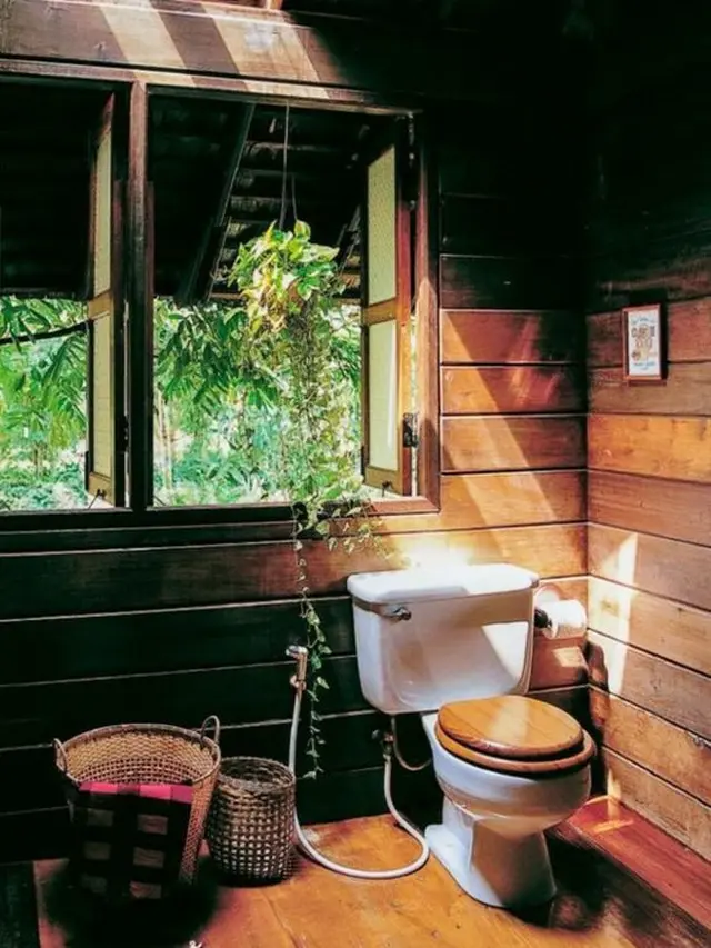 Desain Untuk Kamar Mandi Pedesaan Minimalis