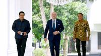 Menteri BUMN Erick Thohir mempertemukan Presiden FIFA Gianni Ifantino dengan Jokowi