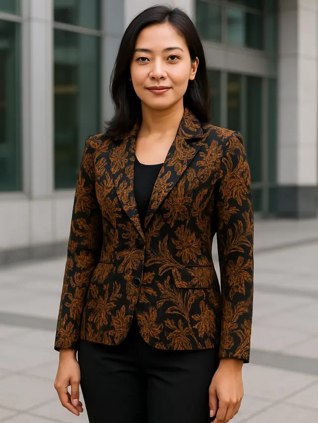 Outer Batik untuk Kantor (Foto: ChatGPT)