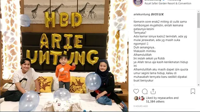 Arie Untung (Foto: Instagram)