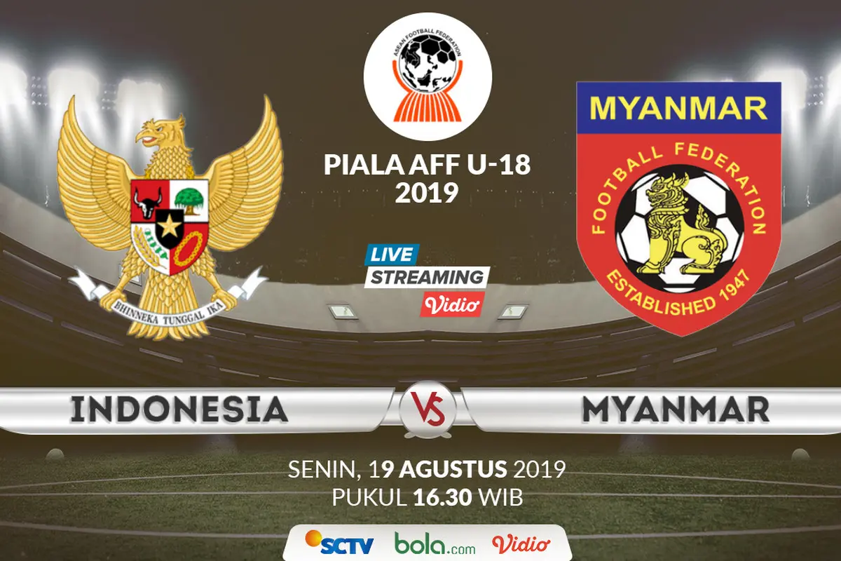 Indonesia U-18 vs Myanmar U-18