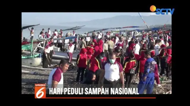 Peringati Hari Sampah Nasional, Polda NTB ajak masyarakat bersihkan Pantai Tanjung Karang, Mataram.
