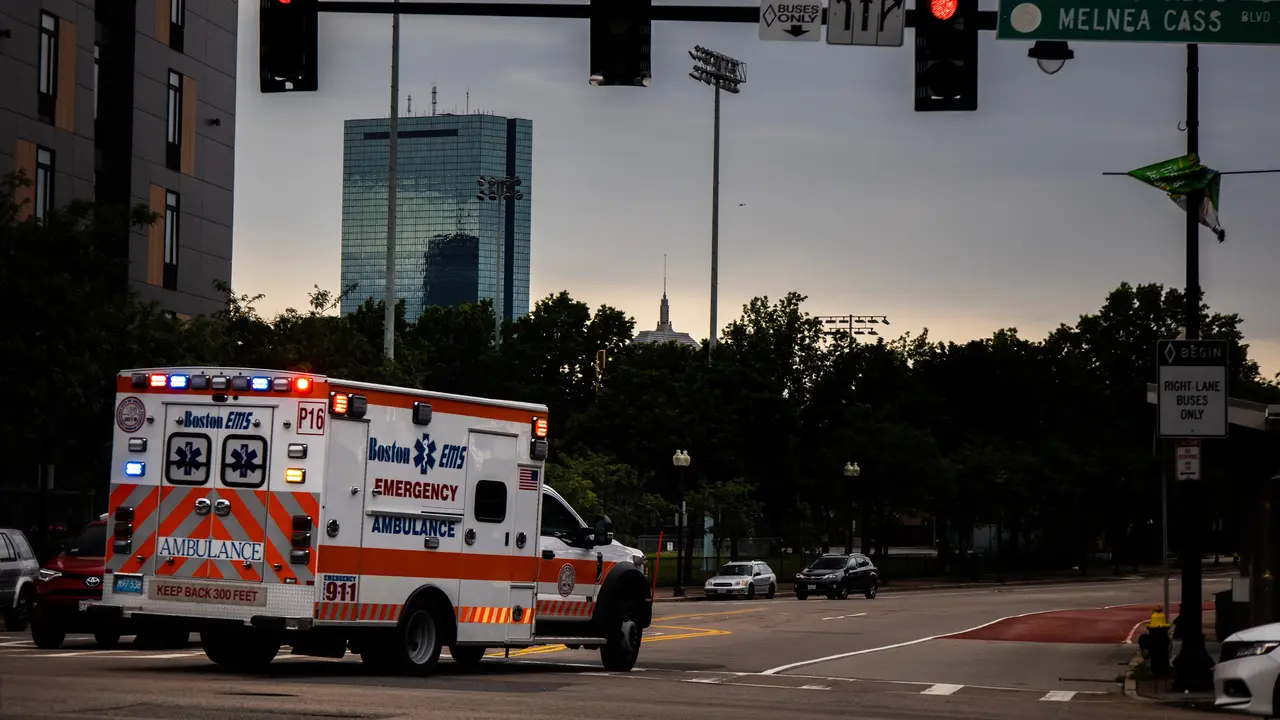 Ilustrasi ambulans