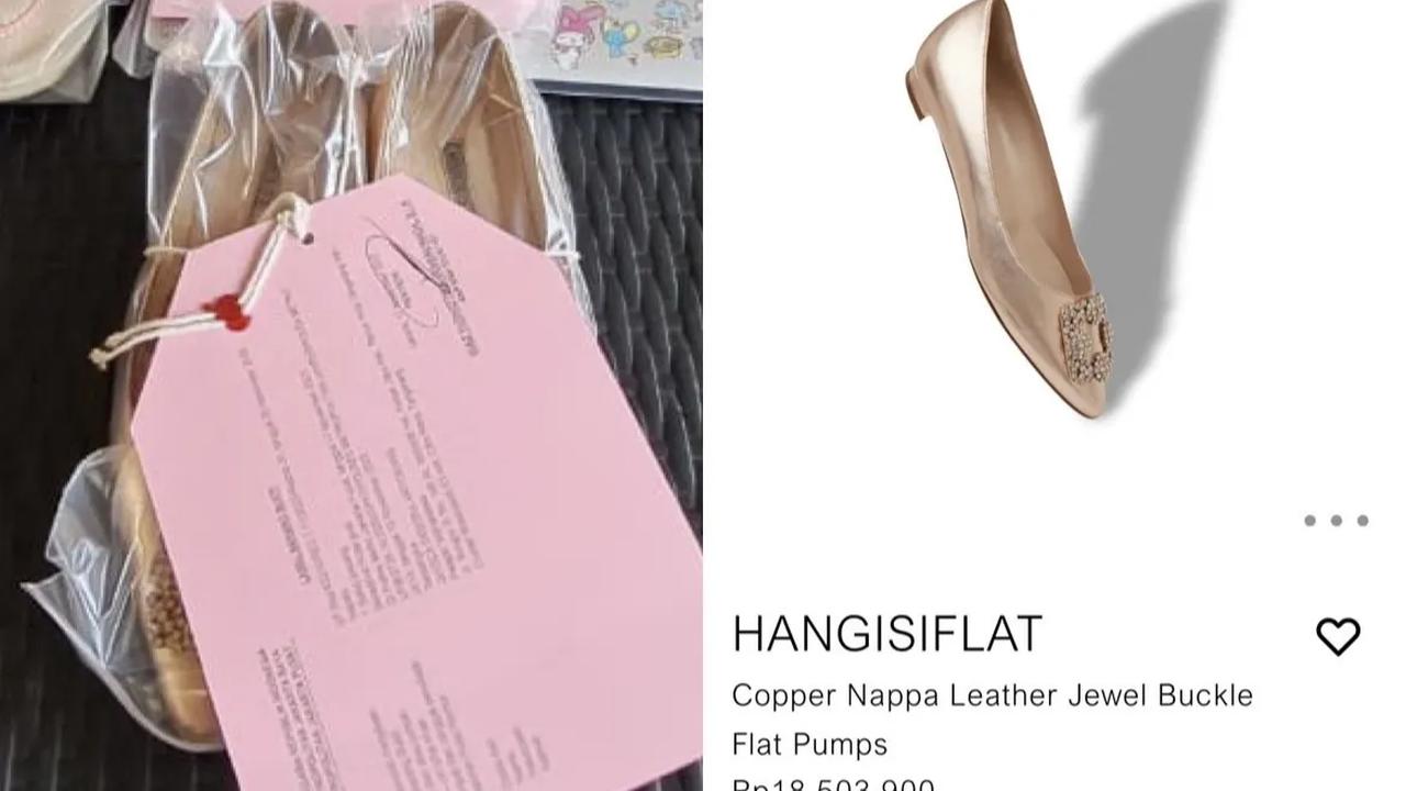 <b>Sepatu Manolo Blahnik</b><br>