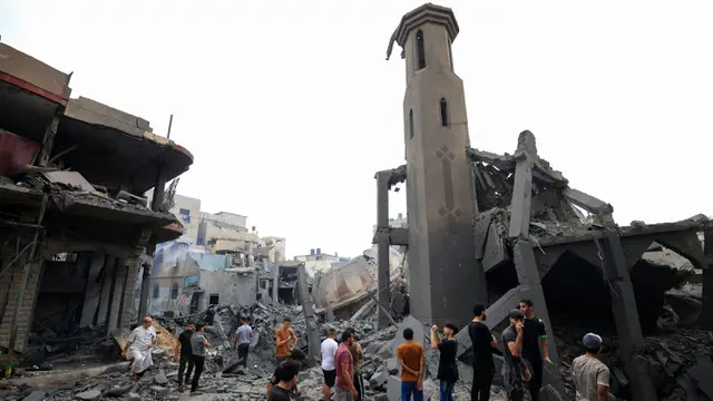 Kota Gaza Hancur