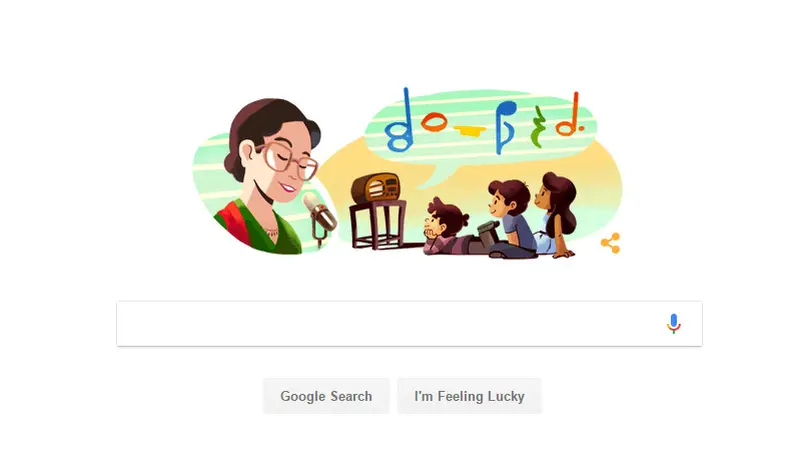 Google Doodle Rayakan 109 Tahun Saridjah Niung, Siapa Dia?