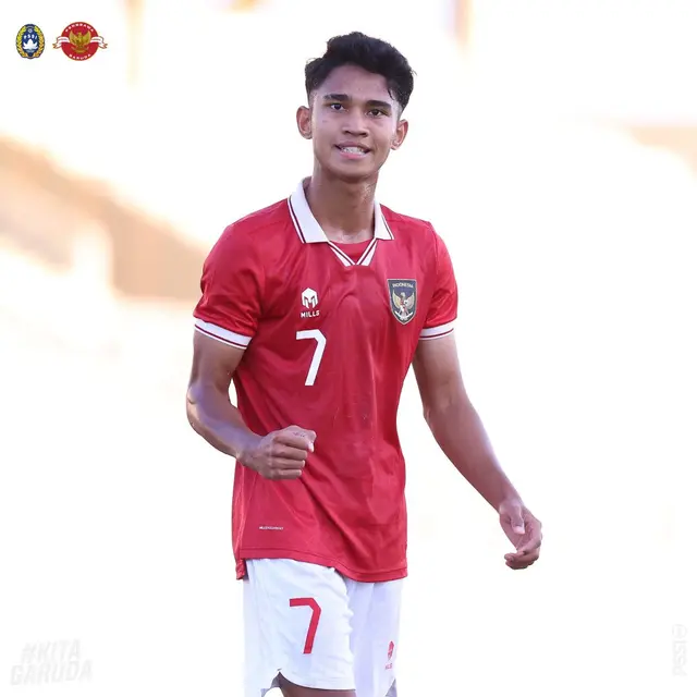 Gelandang Timnas Indonesia U-20, Marselino Ferdinan.