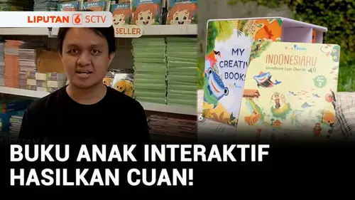 VIDEO: Berani Berubah: Pasutri Ini Bikin Buku Anak Interaktif, dari Cerita Jadi Cuan