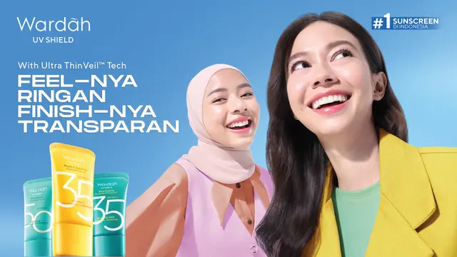 Ilustrasi sunscreen Wardah