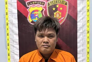 Tampang tersangka pembunuhan seorang pegawai Bulog di Lampung. (Liputan6.com/ Dok. Istimewa).