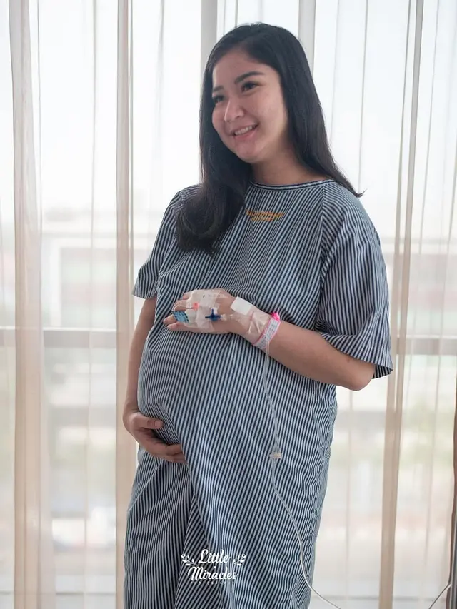 7 Momen Perjuangan Winda Khair Lahirkan Anak ke-2