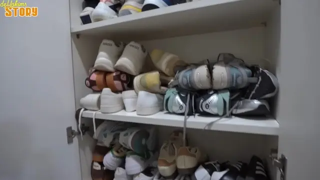 Model Lemari Sepatu di Rumah Ayu Ting Ting (YouTube/DeHakims Story)