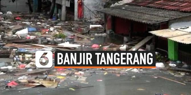 VIDEO: Banjir Kota Tangerang Mulai Surut