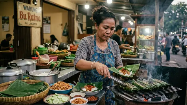 Resep Nasi Uduk Bakar Ayam Suwir/AI Generated