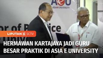 VIDEO: Hermawan Kartajaya Resmi Ditunjuk Oleh Asia e University Jadi Guru Besar