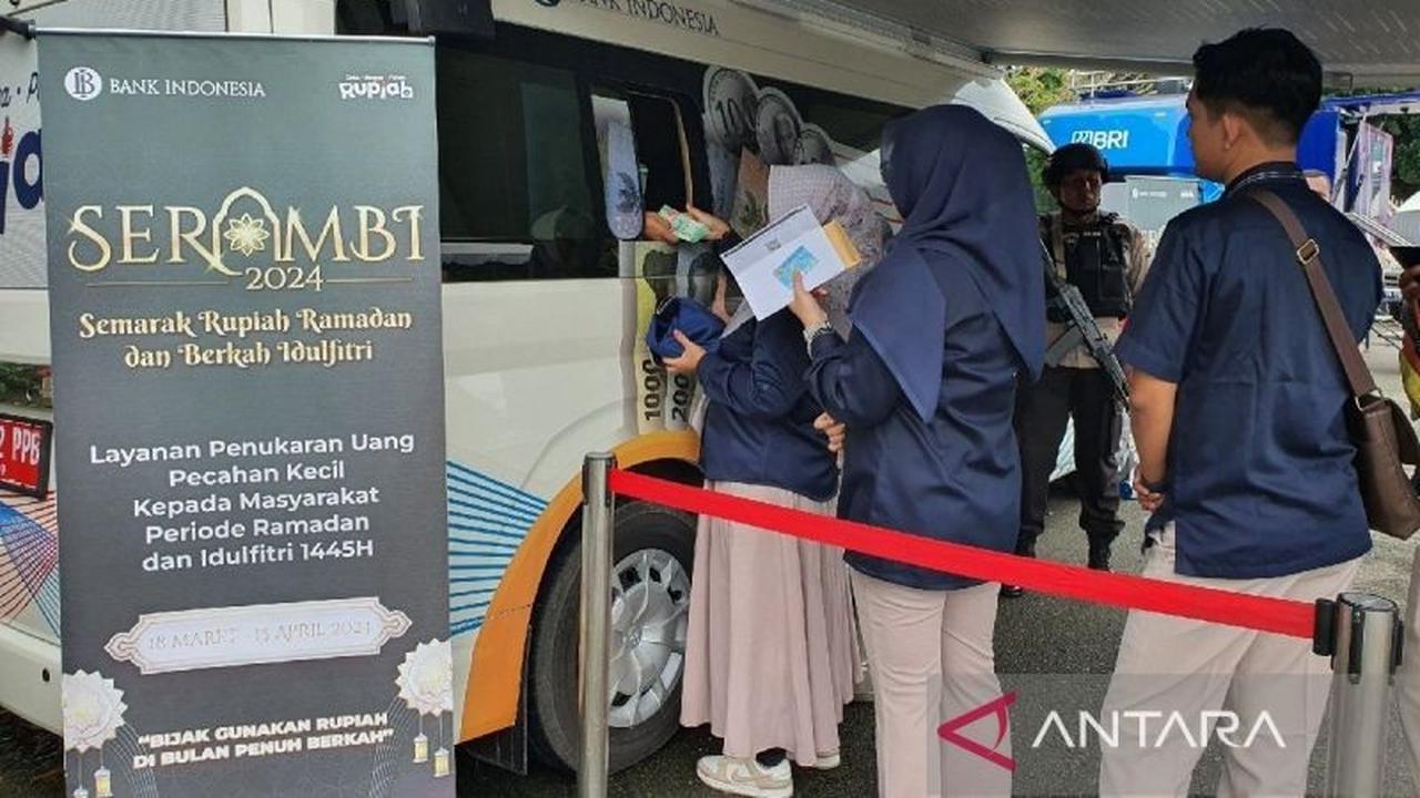 BI Siapkan Rp1,27 Triliun Uang Tunai untuk Kebutuhan Natal di Papua Barat