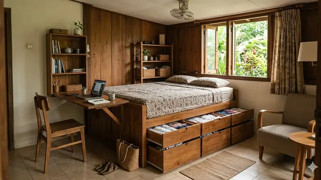 Tips Dekorasi Rumah Kecil (Foto: Gemini AI)